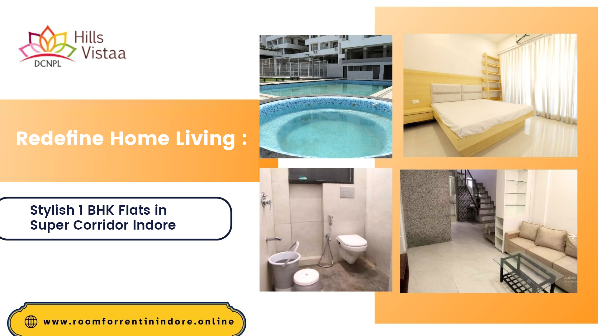 room rent in supercorridor indore